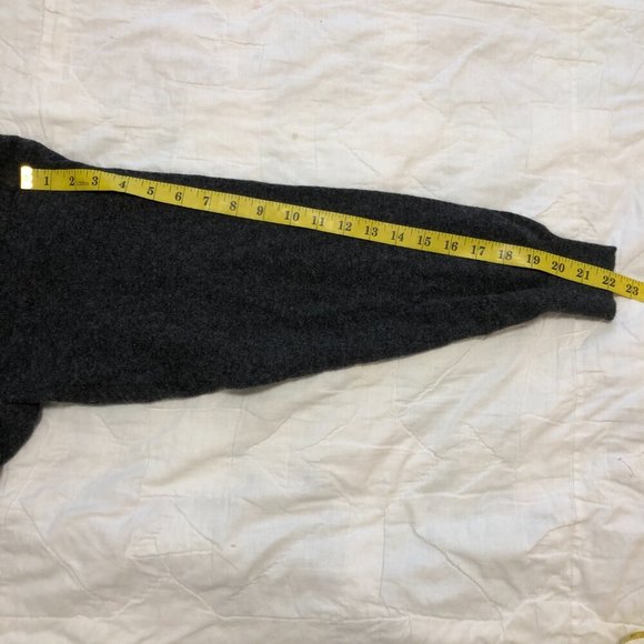 VINTAGE Italian Henry Morell Wool-Blend Long Sleeve Collared Sweater Gray XXL - Picture 15 of 15